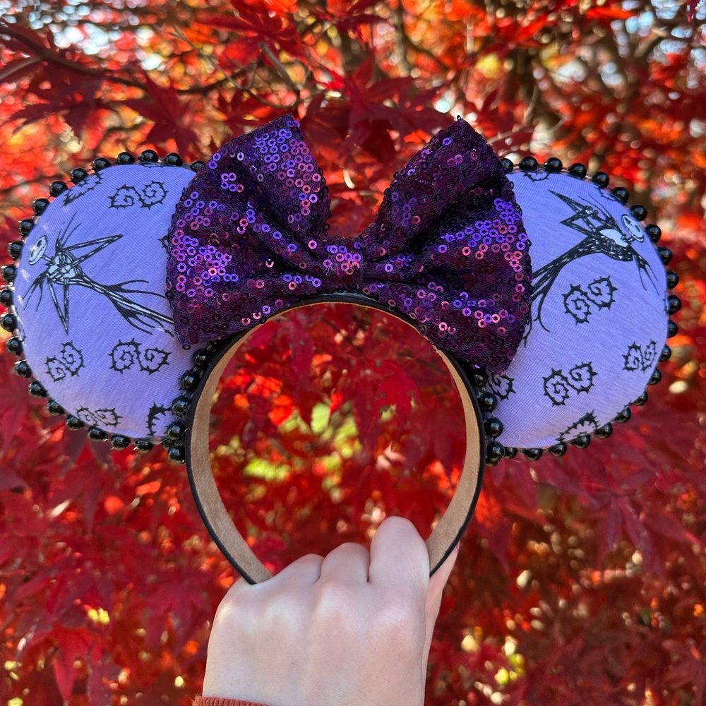 Jack Skellington Minnie Ears